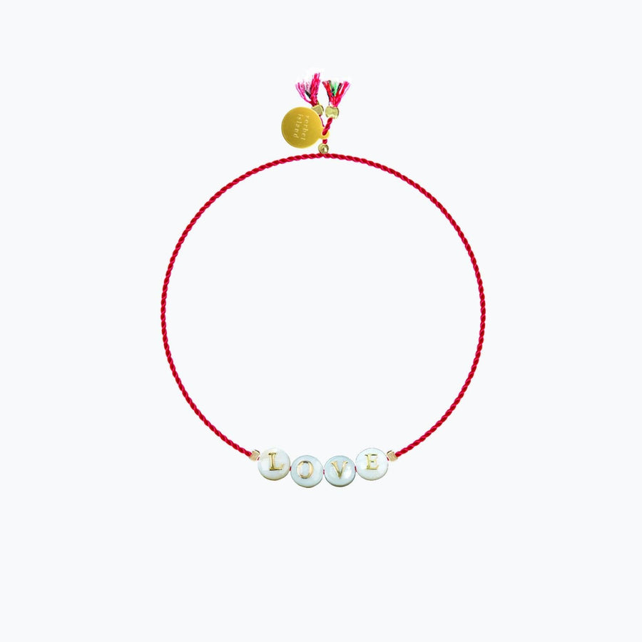 Sorbet Island Glass Pearl Shell Bracelet — Multicolor Fabric/glass Bracelets