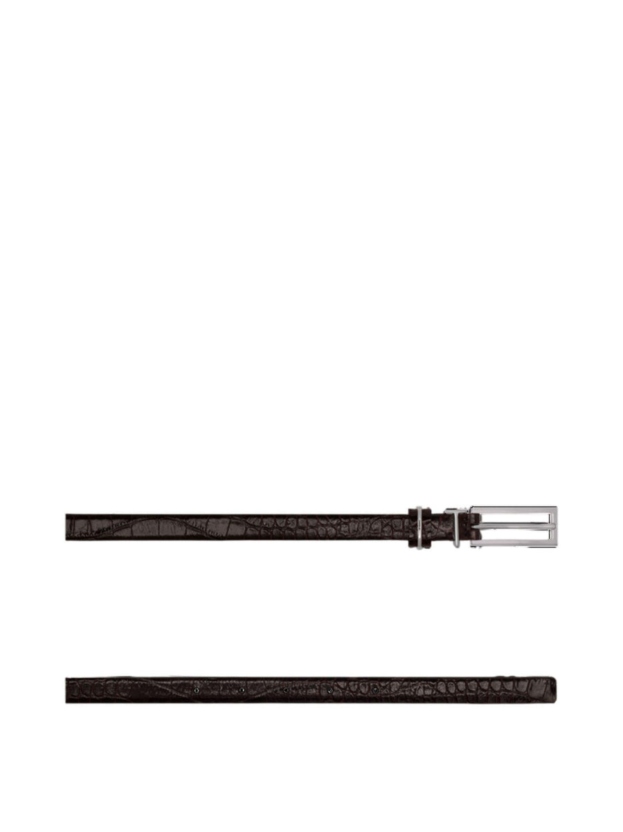 Tom Ford T Loop Belt — Black Calf Leather
