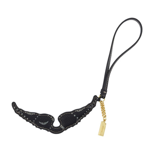 Zadig & Voltaire Key Case — Black Synthetic Keychains