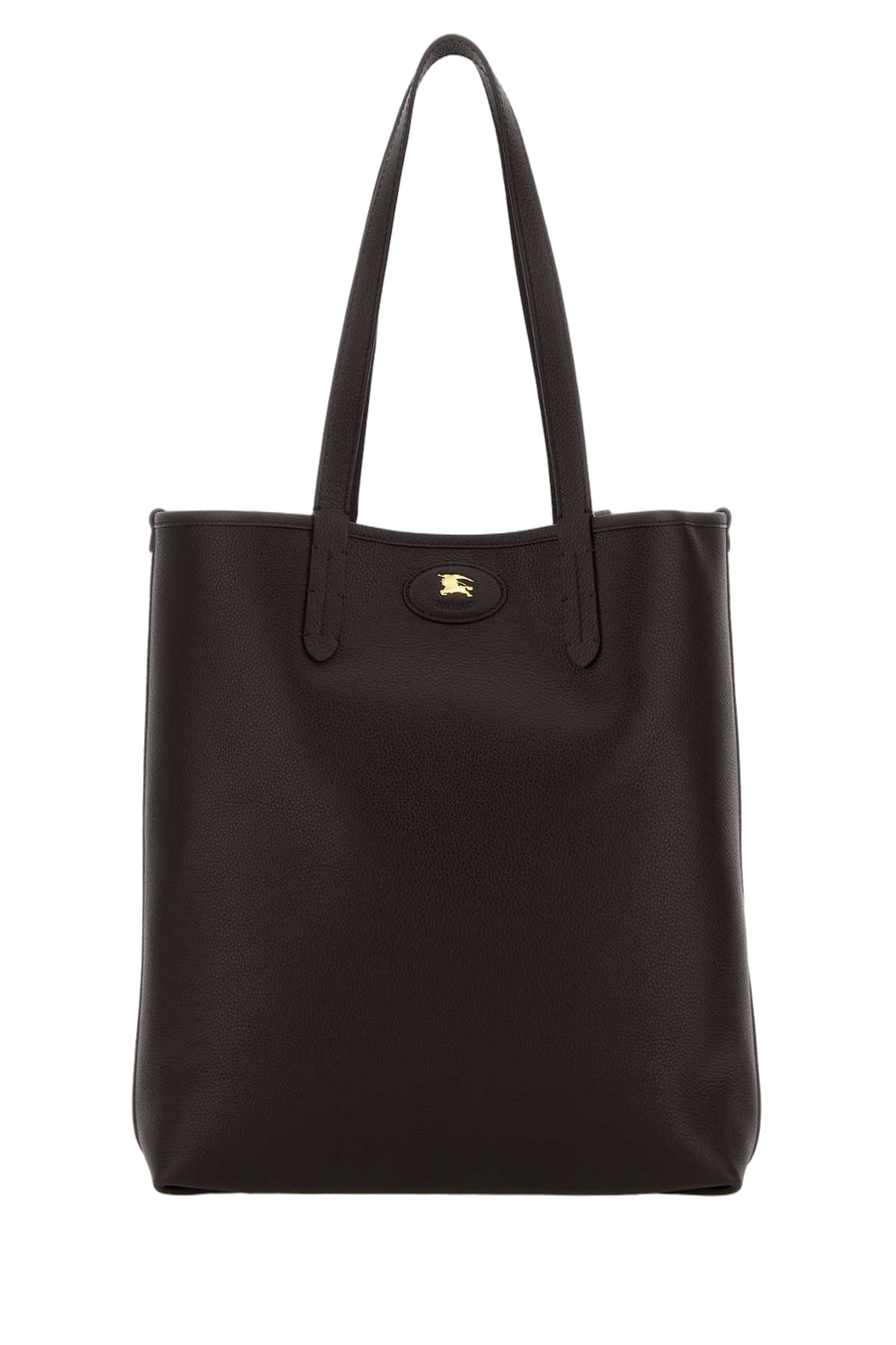 Burberry Leather Tote Bag — Brown