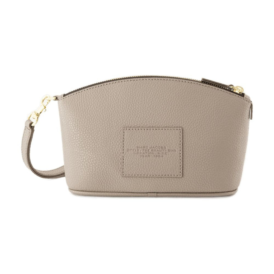 Marc Jacobs Pebbled Leather Clutch — Gray Cowhide