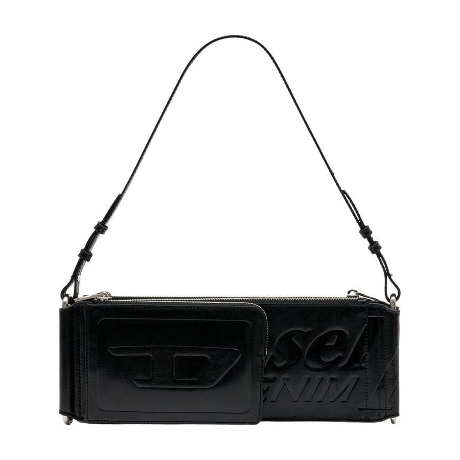 Diesel Flag-D X Shoulder Bag — Black Synthetic