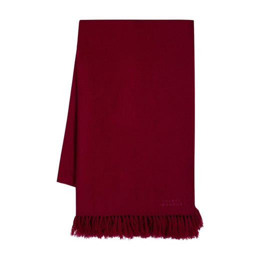 Isabel Marant Scarf — Purple Cotton Scarfs