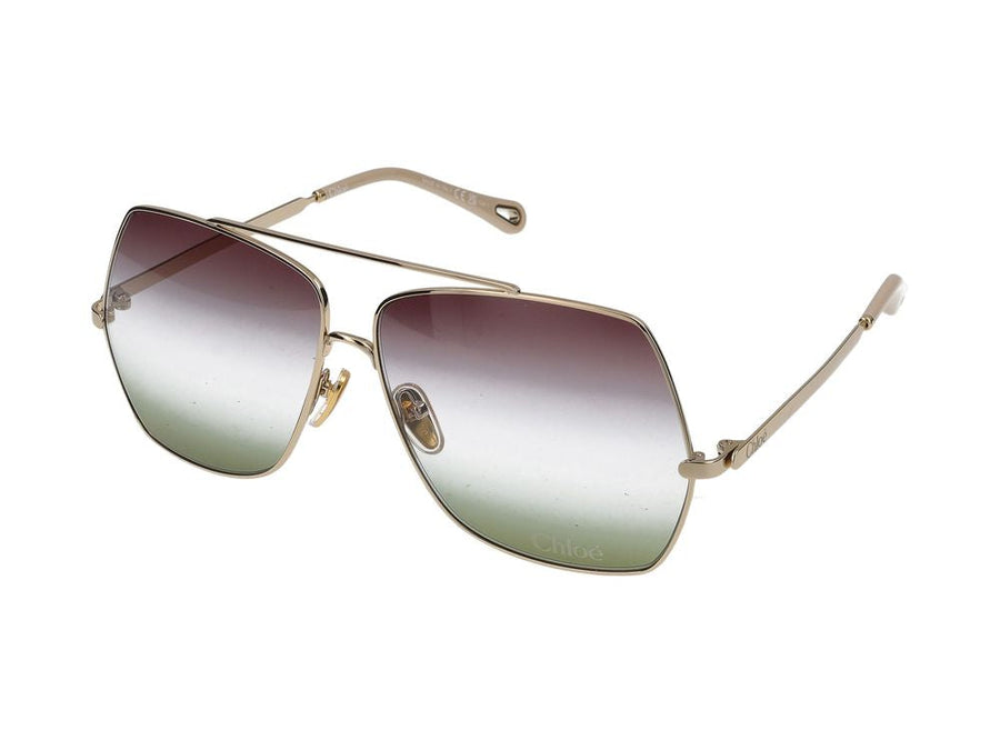 Chloé Ch0278s Sunglasses — Gold Metal