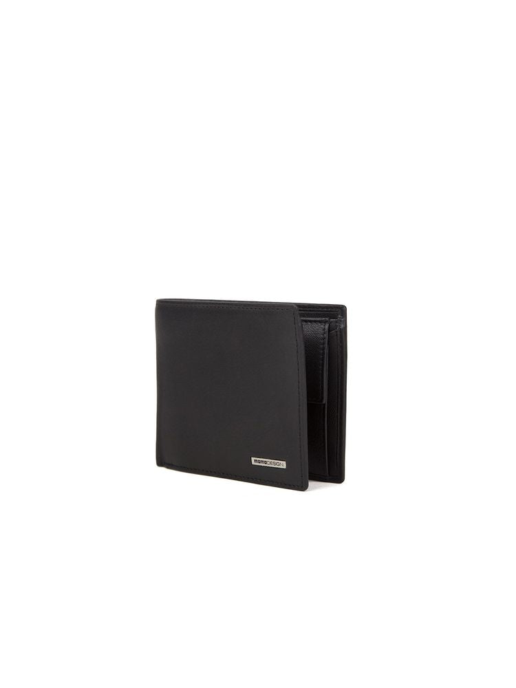 Momo Design Leather Wallet — Black