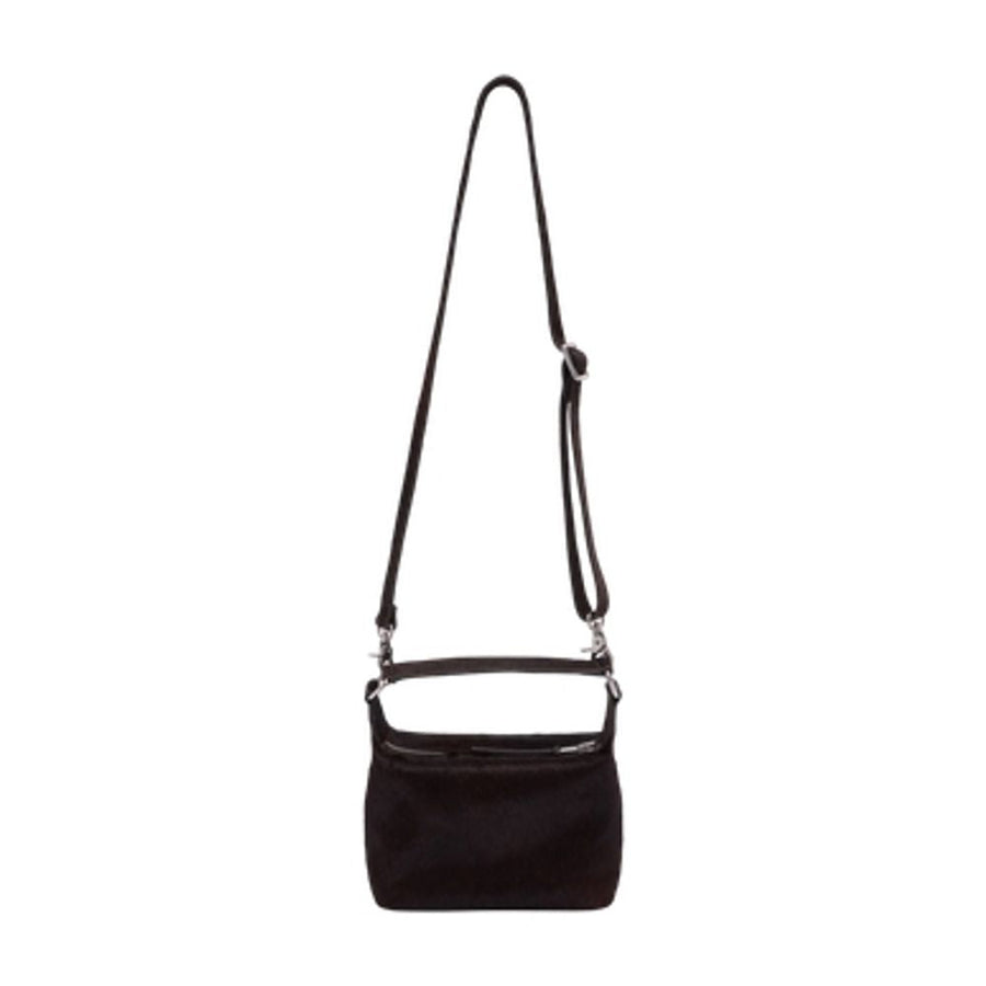 Samsøe Shoulder Bag — Brown Calfskin