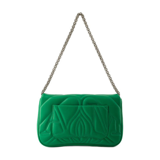 Alexander Mcqueen Seal Crossbody Bag — Green Others