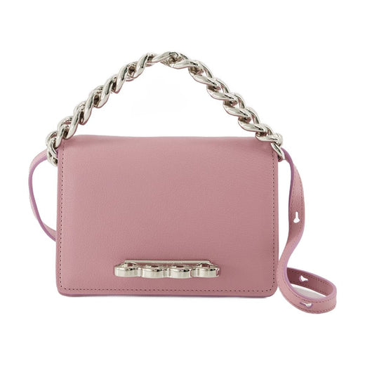 Alexander Mcqueen Shoulder Bag — Pink Leather