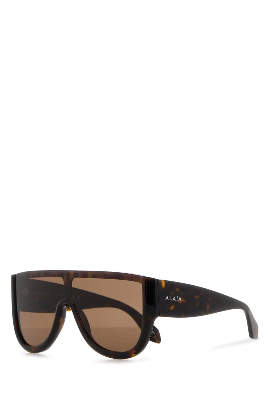 Alaia Best Tortoiseshell Acetate Sunglasses — Brown Exterior