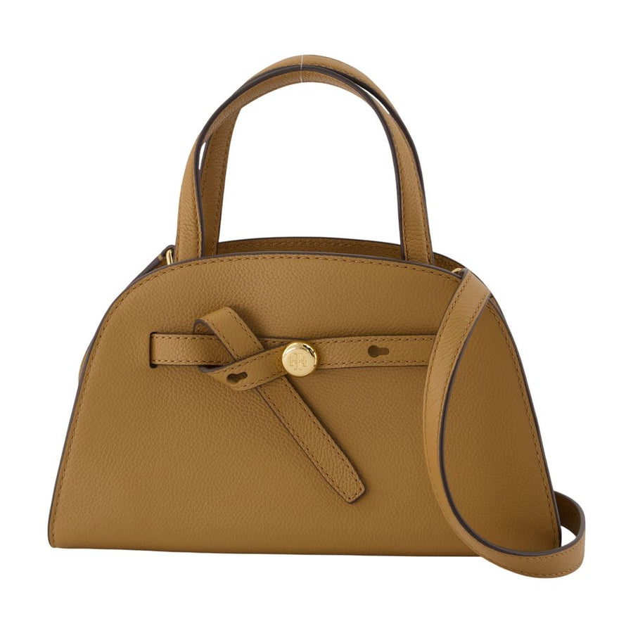 Tory Burch Shoulder Bag — Beige Calfskin