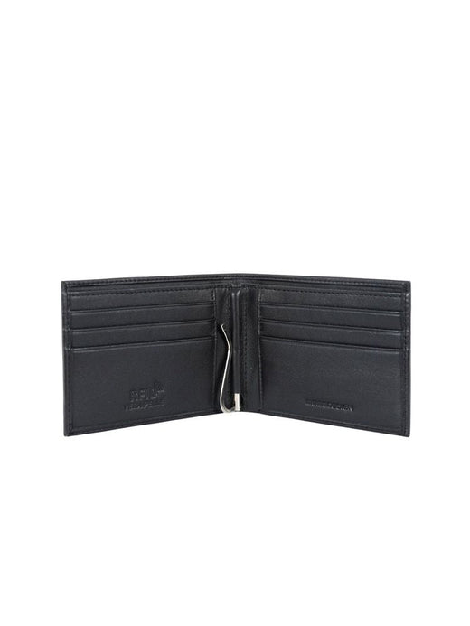 Momo Design Leather Wallet — Black