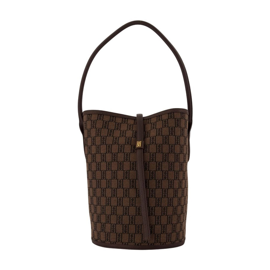 By Malene Birger Maryllon Shoulder Bag — Brown Cotton