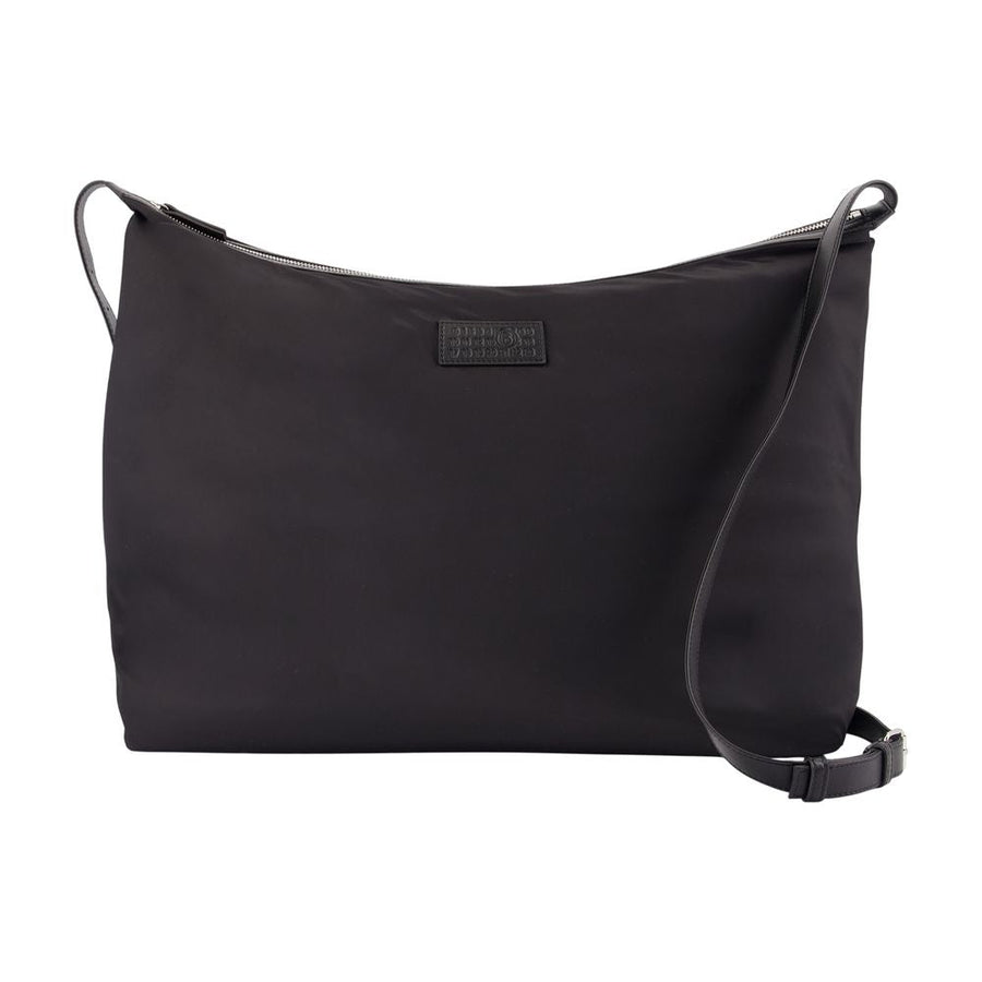 Mm6 Maison Margiela Big Crossbody Bag — Black Synthetic