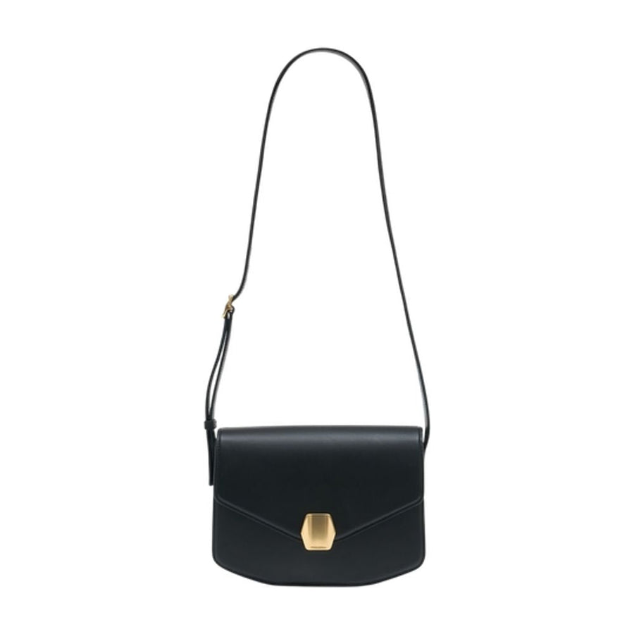 Officine Générale Crossbody Bag — Black Cowhide