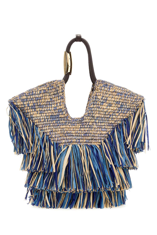 Zimmermann Fringe Shoulder Bag — Blue