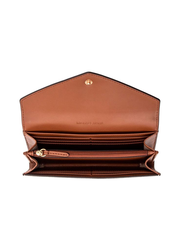 Michael Kors Jet Set Wallet — Beige Polyurethane