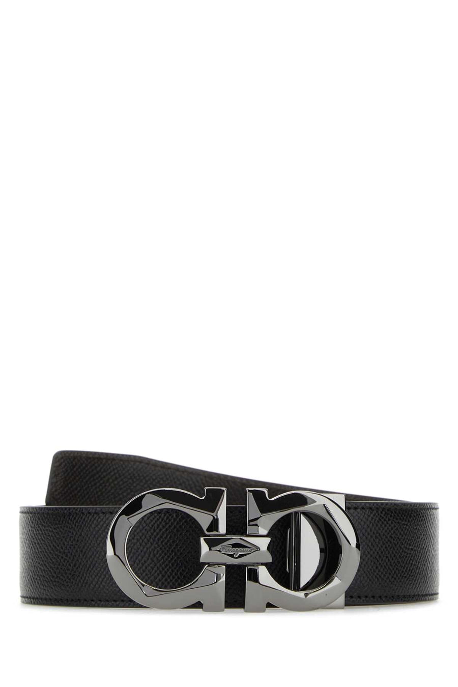 Ferragamo Nerotmoro Belt — Black