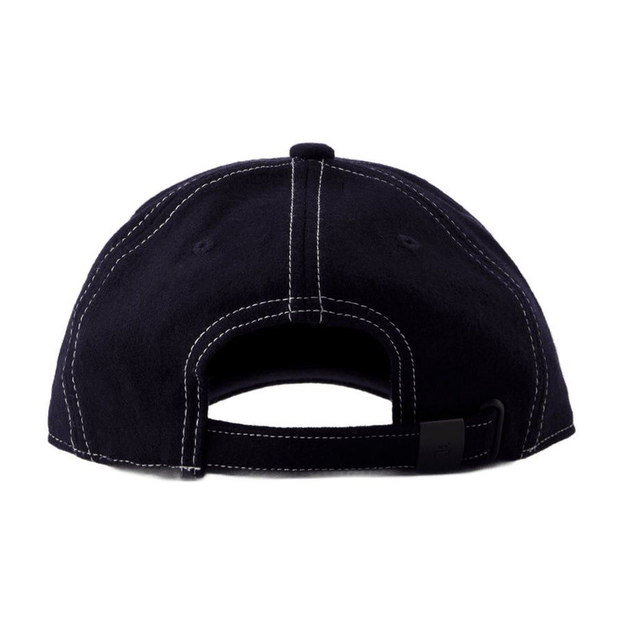 A Cold Wall Acwua185 Diamond-Quilted Cotton Baseball Cap — Navy Caps