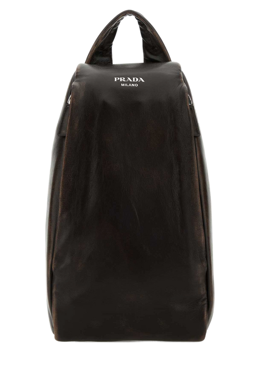 Prada Vintage Backpack — Brown