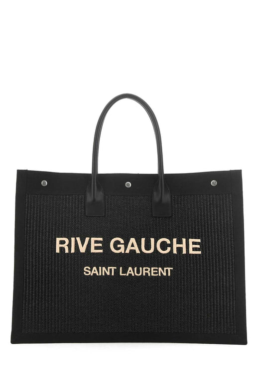 Saint Laurent Rive Gauche Tote Bag — Black