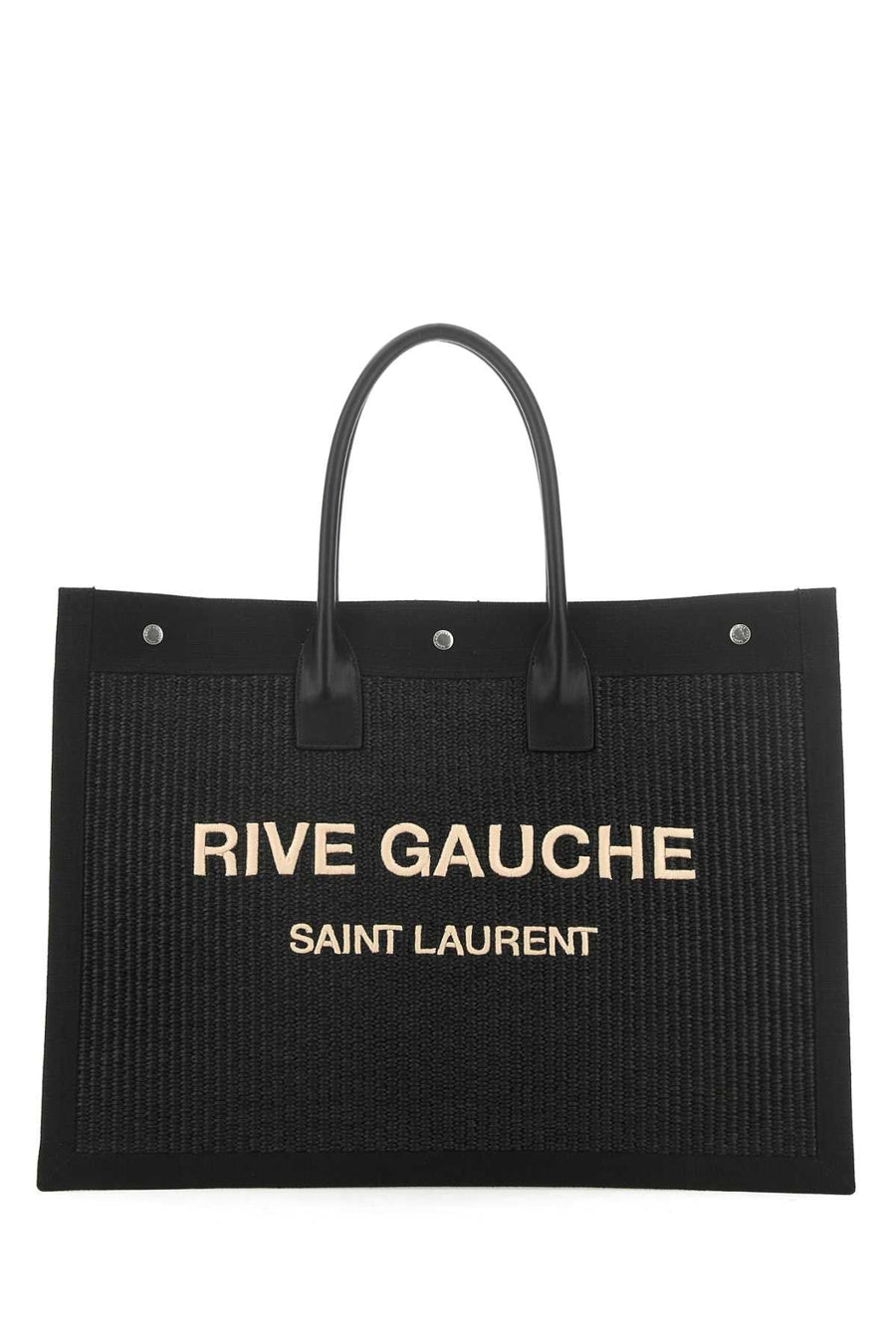Saint Laurent Rive Gauche Tote Bag — Black