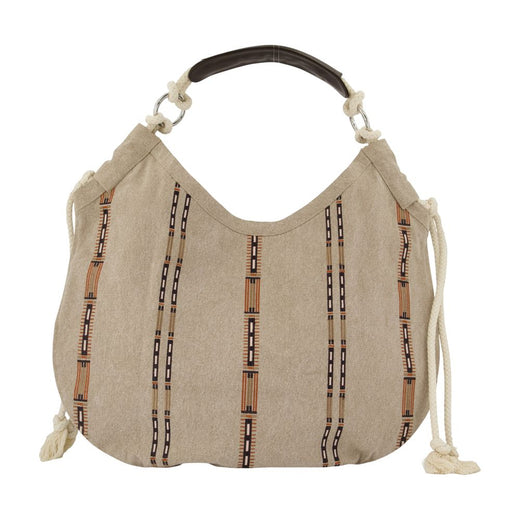 Isabel Marant Byron Shoulder Bag — Beige Cotton