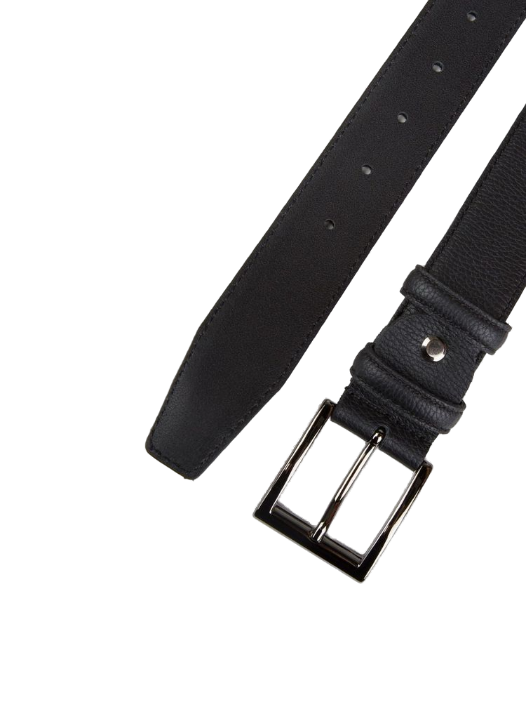 Momo Design Genuine Leather Belt — Black