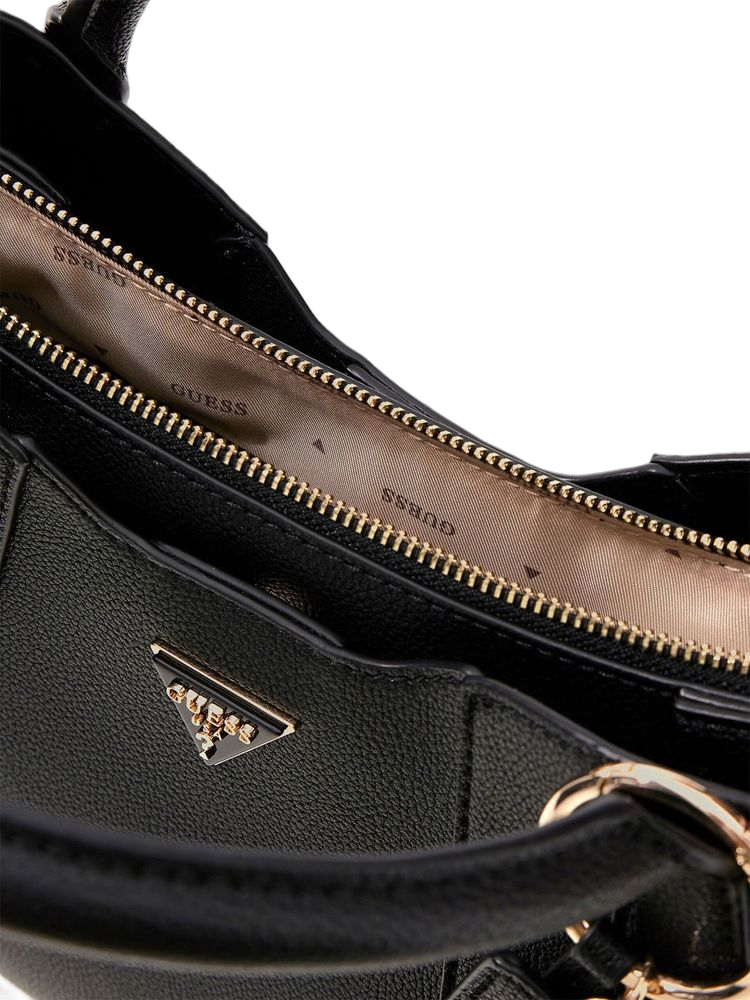 Guess Shoulder Bag — Black Polyurethane