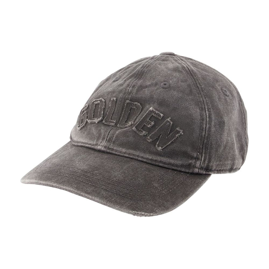 Golden Goose Deluxe Brand Gup02837.p002734.60188 Baseball Cap — Gray Cotton Caps