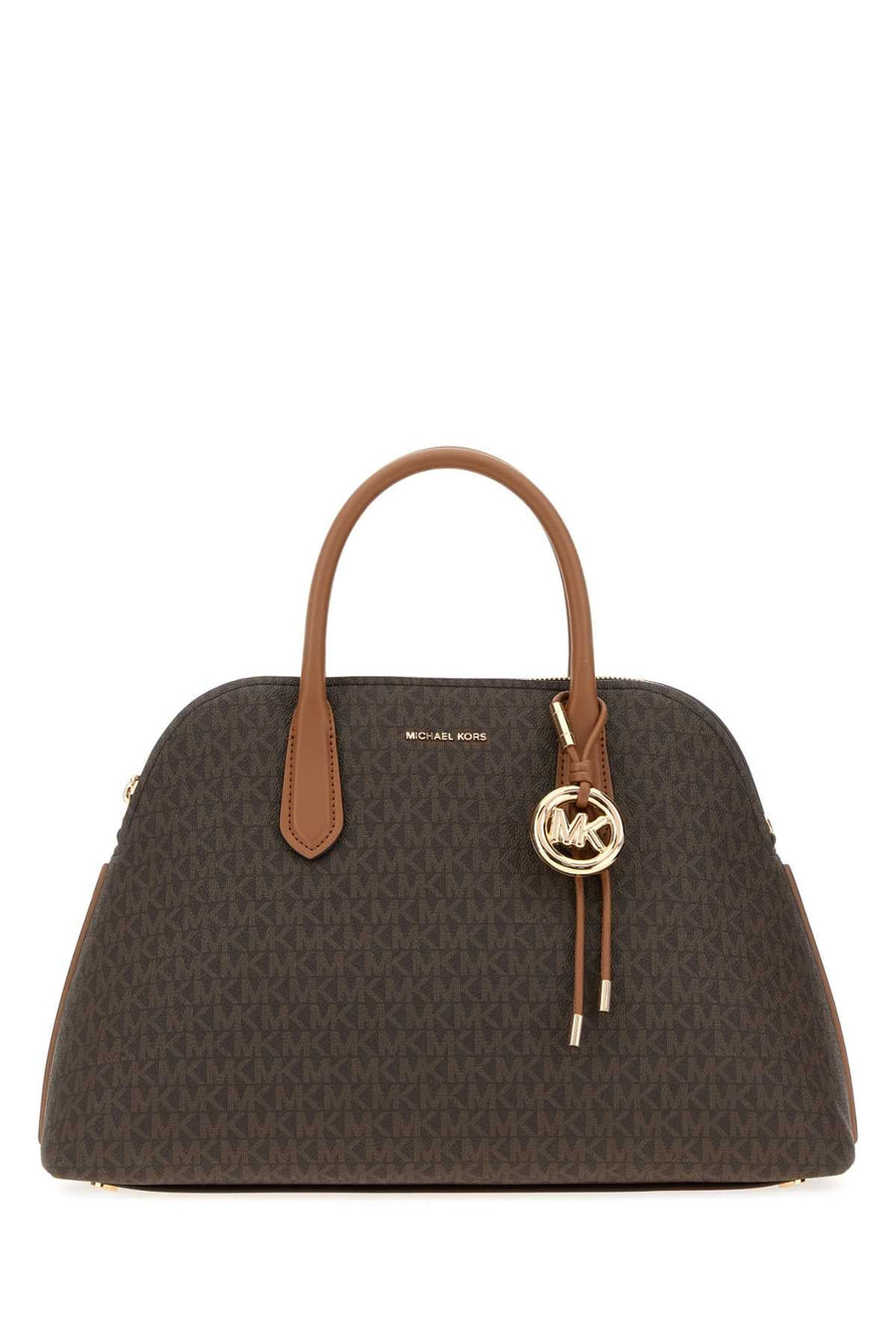 Michael By Kors Dome Shoulder Bag — Brown