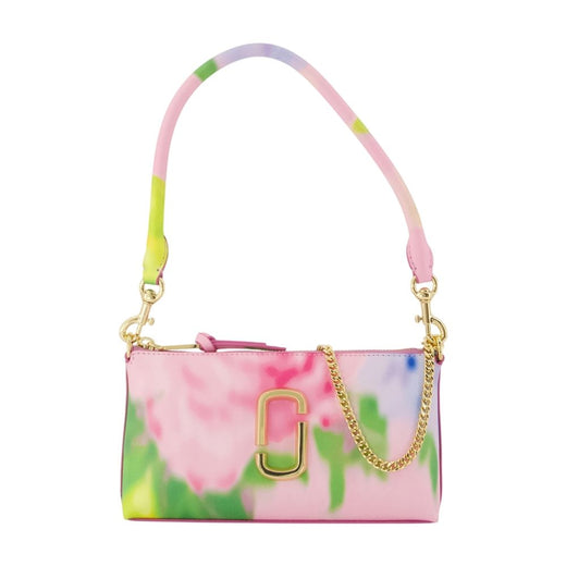 Marc Jacobs Tie-Dye Calfskin Shoulder Bag — Pink