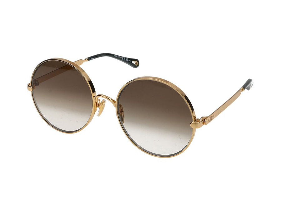 Chloé Ch0321s Sunglasses — Gold Metal