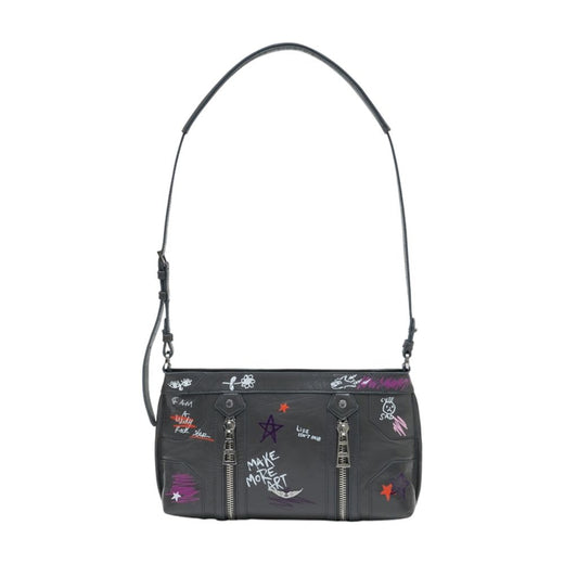 Zadig & Voltaire Sunny Moody Crossbody Bag — Black Calfskin