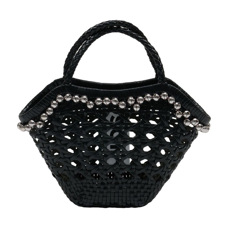 Osoi Tote Bag — Black Raffia