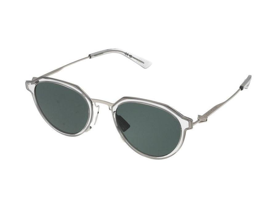 Bottega Veneta Bv1331s Round-Frame Sunglasses — Grey Acetate