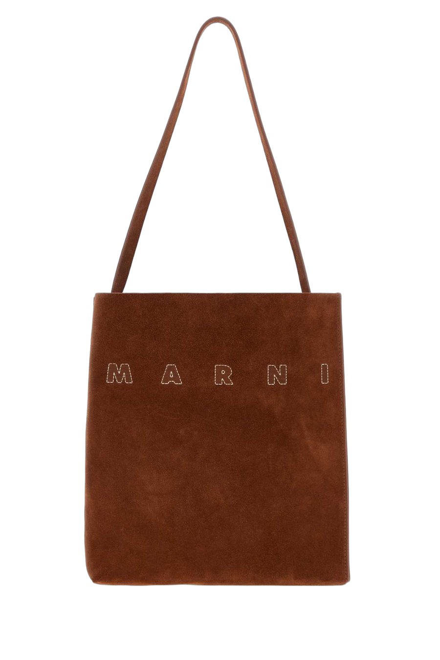 Marni Hobo Shoulder Bag — Brown Exterior: Bovine Leather