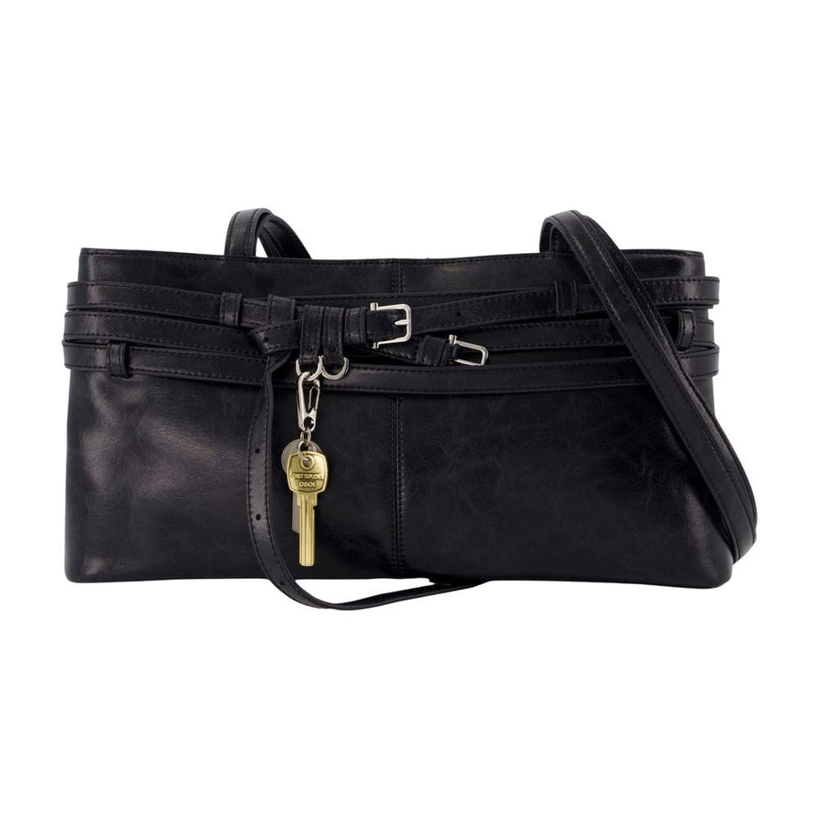Osoi Brocle Shoulder Bag — Black Cowhide