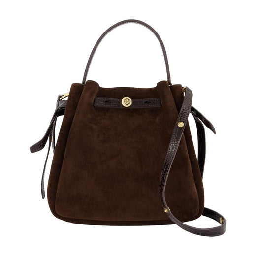Tory Burch Romy Crossbody Bag — Brown Calfskin