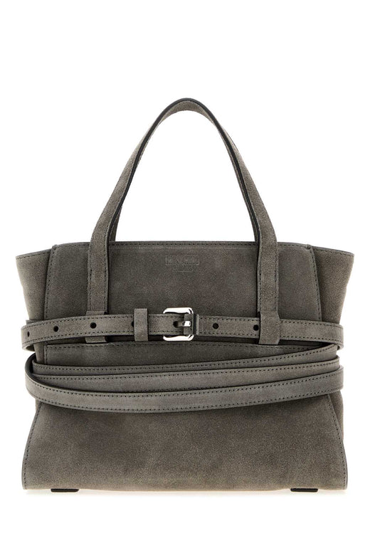 Moschino Top Handle Bag — Gray