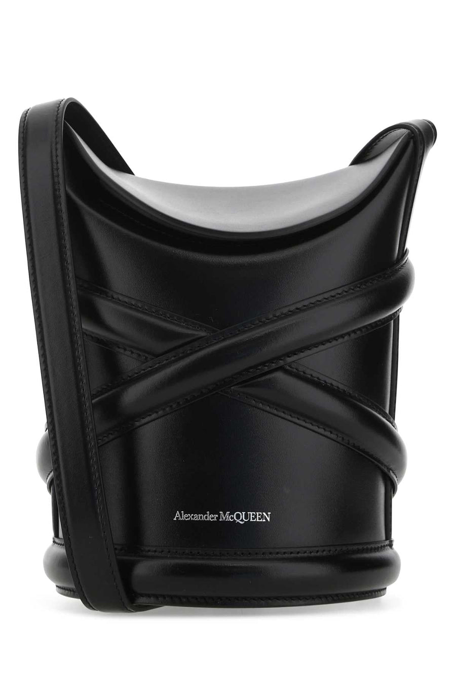 Alexander Mcqueen Bucket Bag — Black