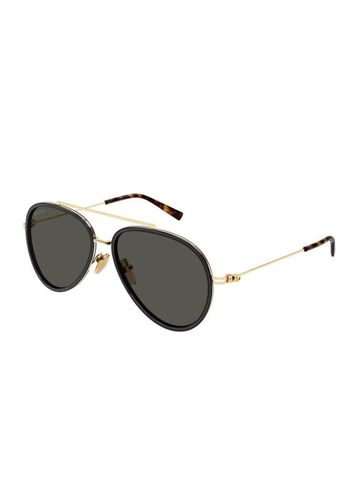 Gucci Gg1981s Aviator Frame Sunglasses — Gray Plastic