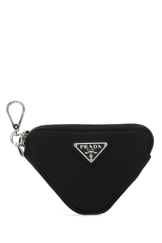 Prada Milano Coin Purse — Black Poliammidericiclata Purses