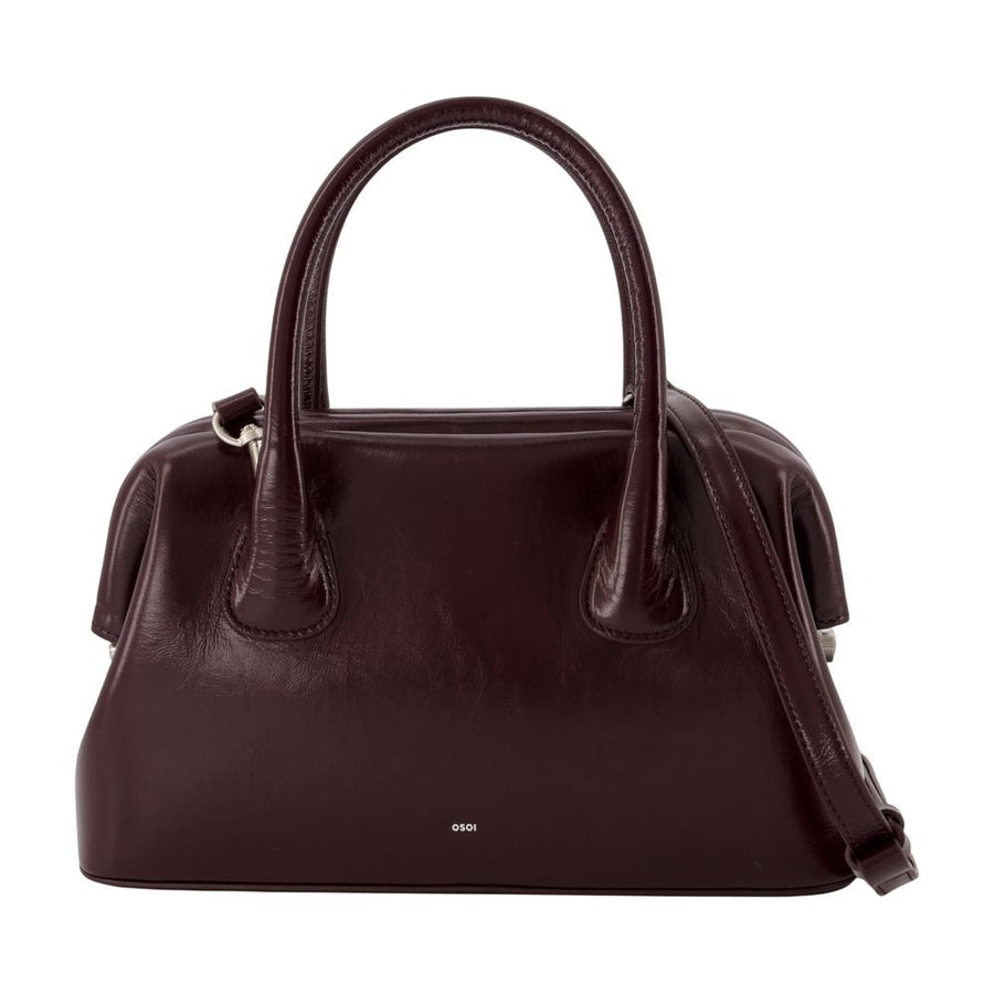 Osoi Shoulder Bag — Red Cowhide