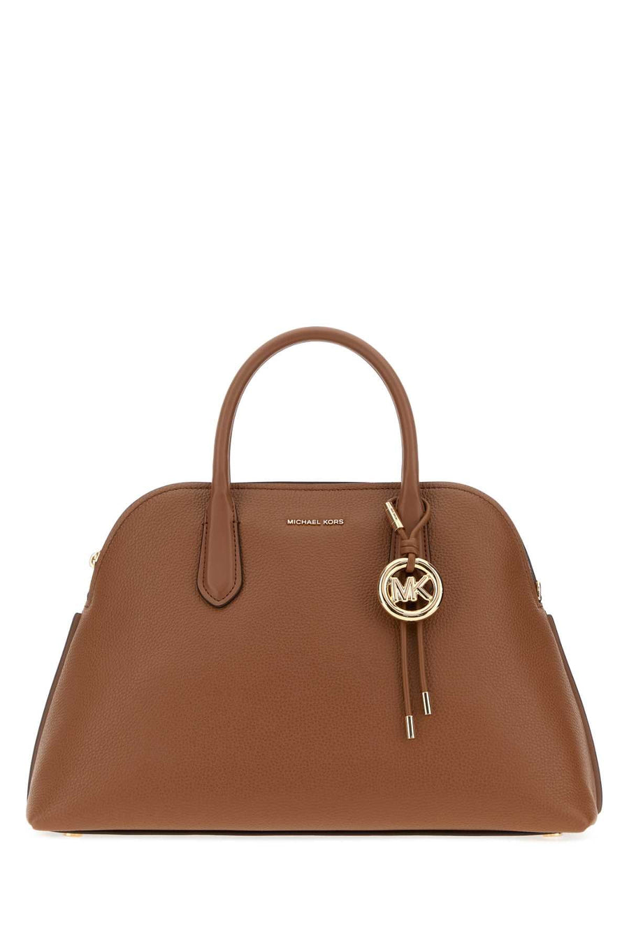 Michael By Kors Dome Shoulder Bag — Brown