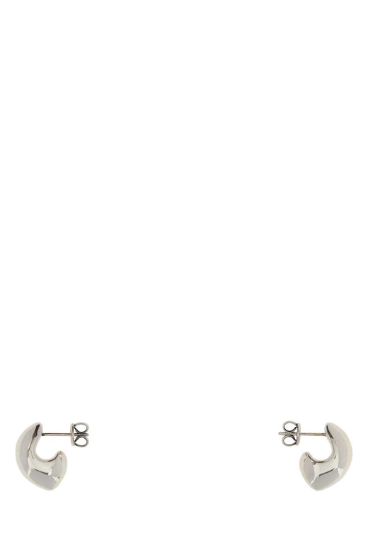 Bottega Veneta Claw Earrings — Silver