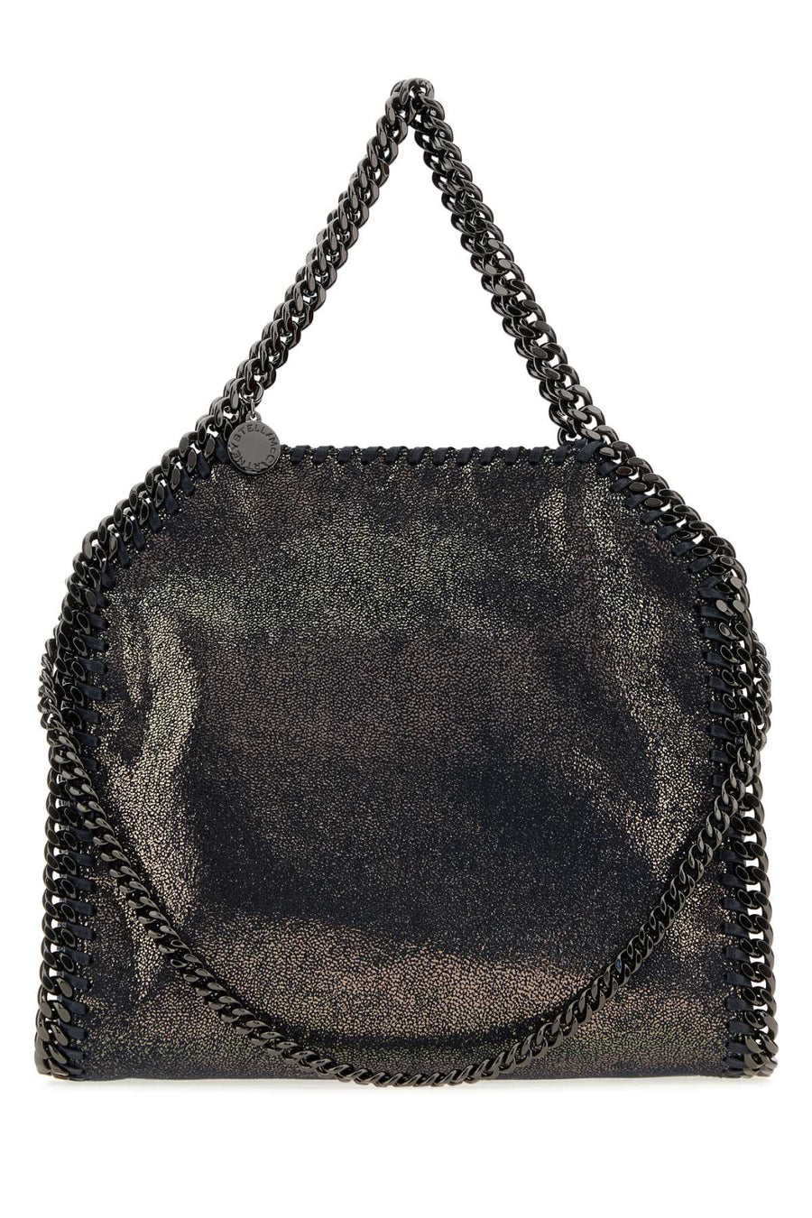 Stella Mccartney Tote Shoulder Bag — Navy Polyester