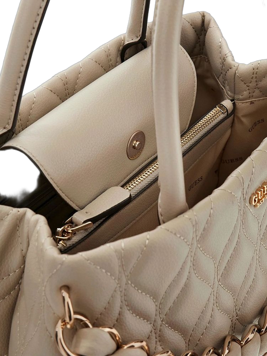 Guess Shoulder Bag — Beige Polyurethane
