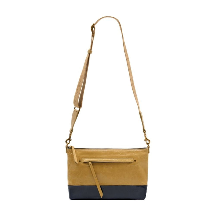 Isabel Marant Nessah Crossbody Bag — Multicolor Cowhide