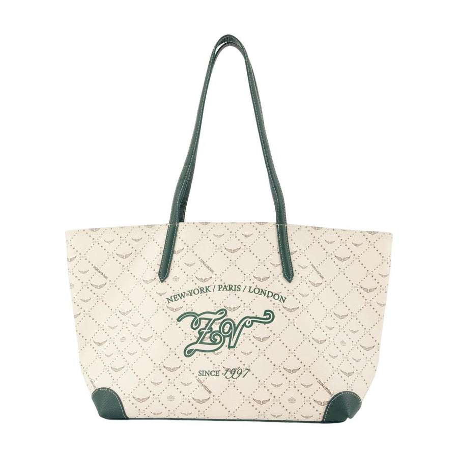 Zadig & Voltaire Tote Bag — White Synthetic