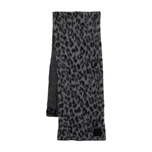 Anine Bing Hannah Scarf — Gray Wool Scarfs